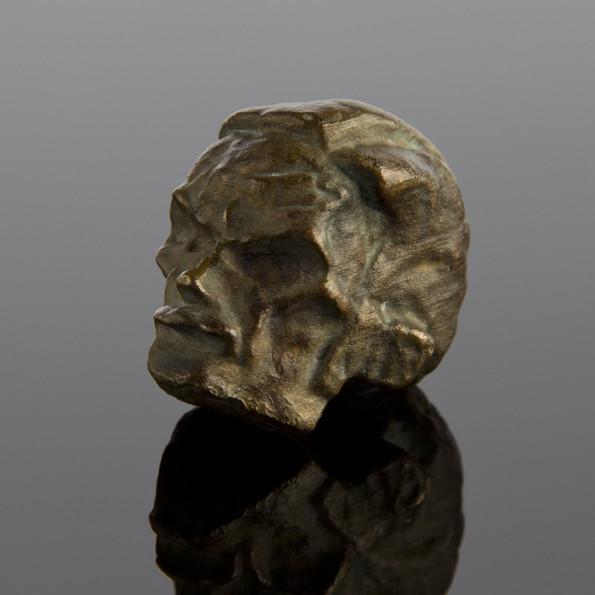 Neue Galerie Exclusive: Egon Schiele "Portrait of a Sankt Pölten Prisoner (Bronze)", 1912