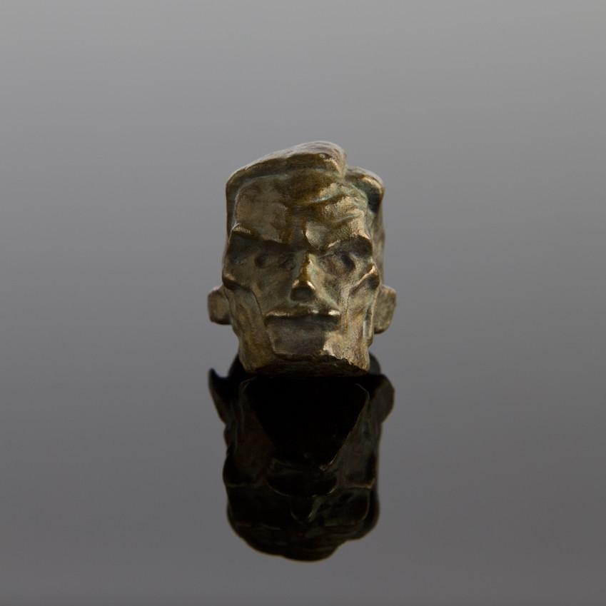 Neue Galerie Exclusive: Egon Schiele "Portrait of a Sankt Pölten Prisoner (Bronze)", 1912