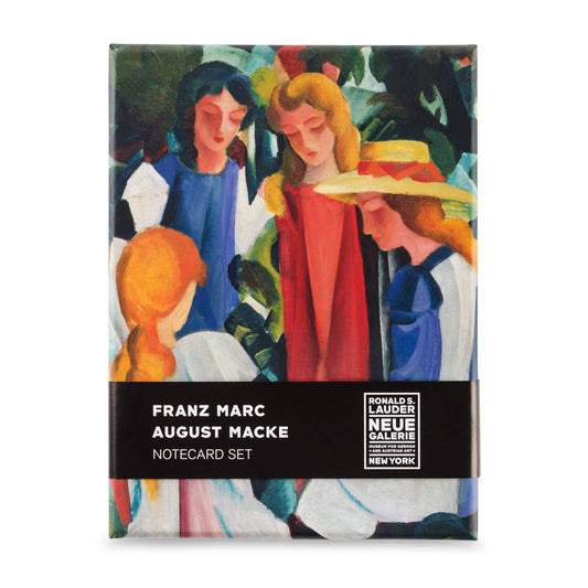 Franz Marc (1880-1916) and August Macke (1887-1914) Notecard Box Set; 18 cards total
