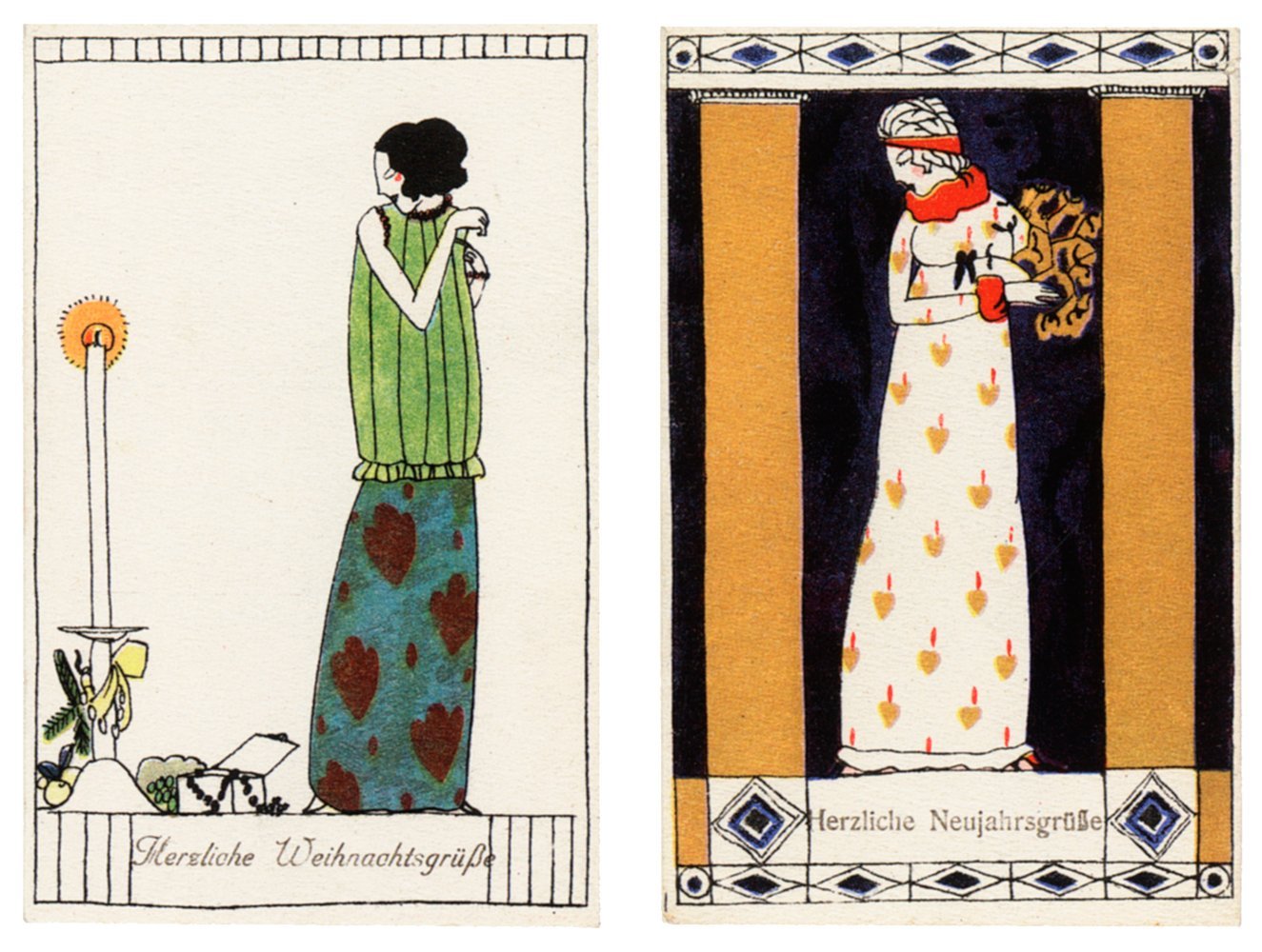 Postcards of the Wiener Werkstätte: A Catalogue Raisonné. Edited by Elisabeth Schmuttermeier and Christian Witt-Dörring.