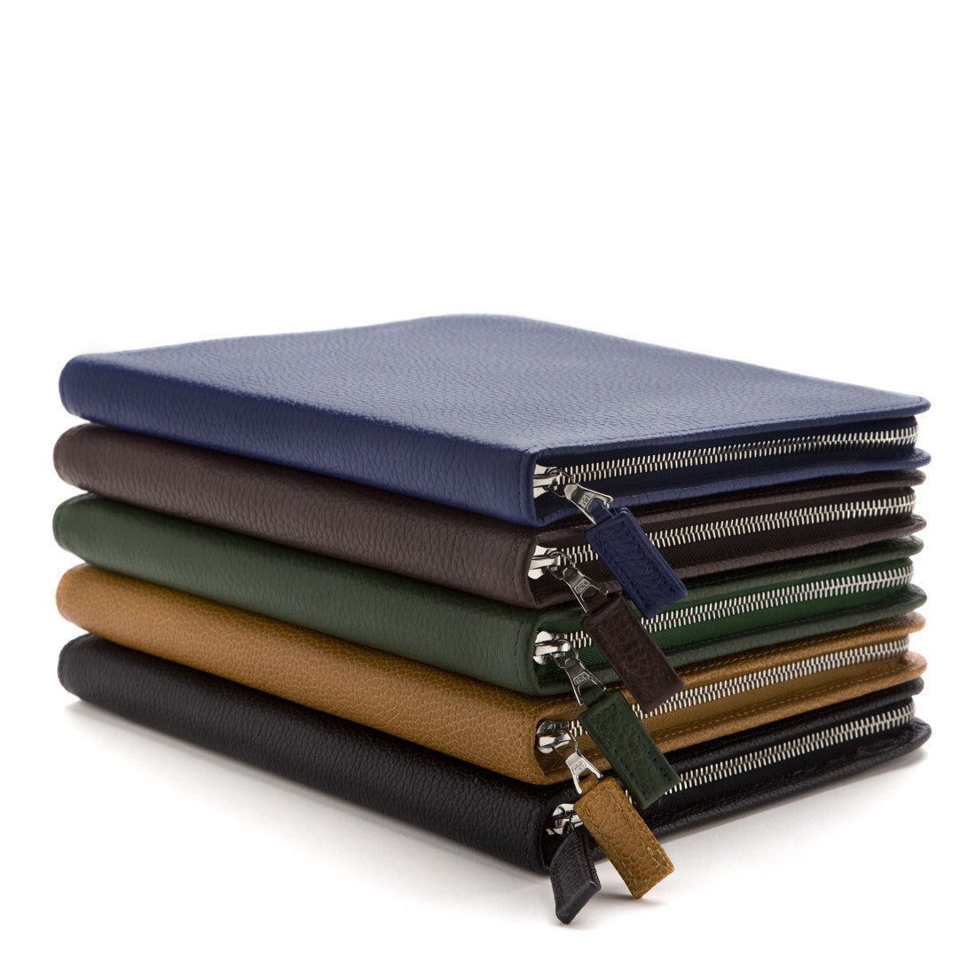 Calf-skin options include blue, brown, green, camel, and black 