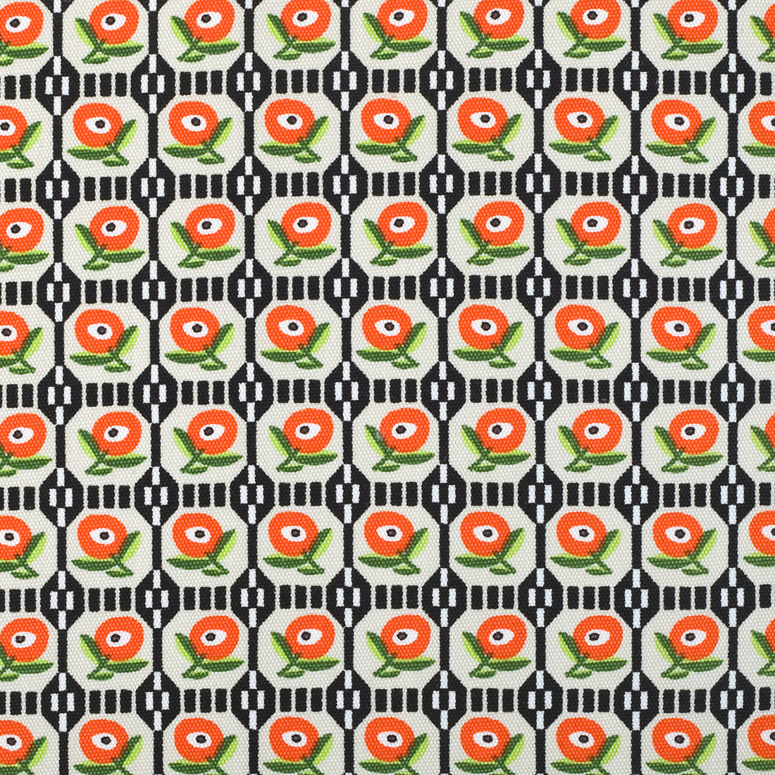 RIVA, 100% cotton. Josef Hoffmann 1910-13 textile design