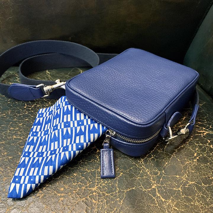 Schönbrunn Cross-Body Pouch - Cobalt Blue