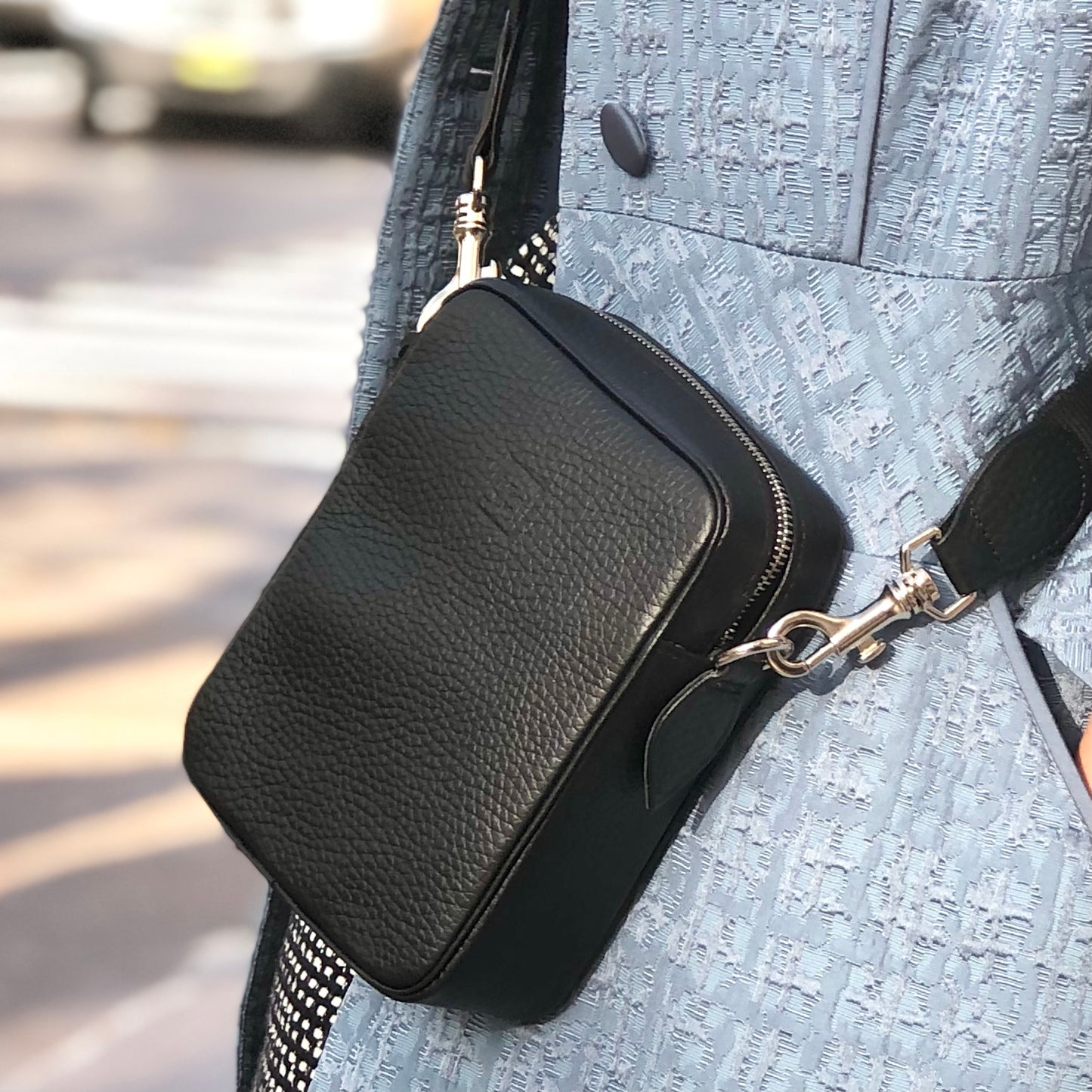 Schönbrunn Cross-Body Pouch - Black