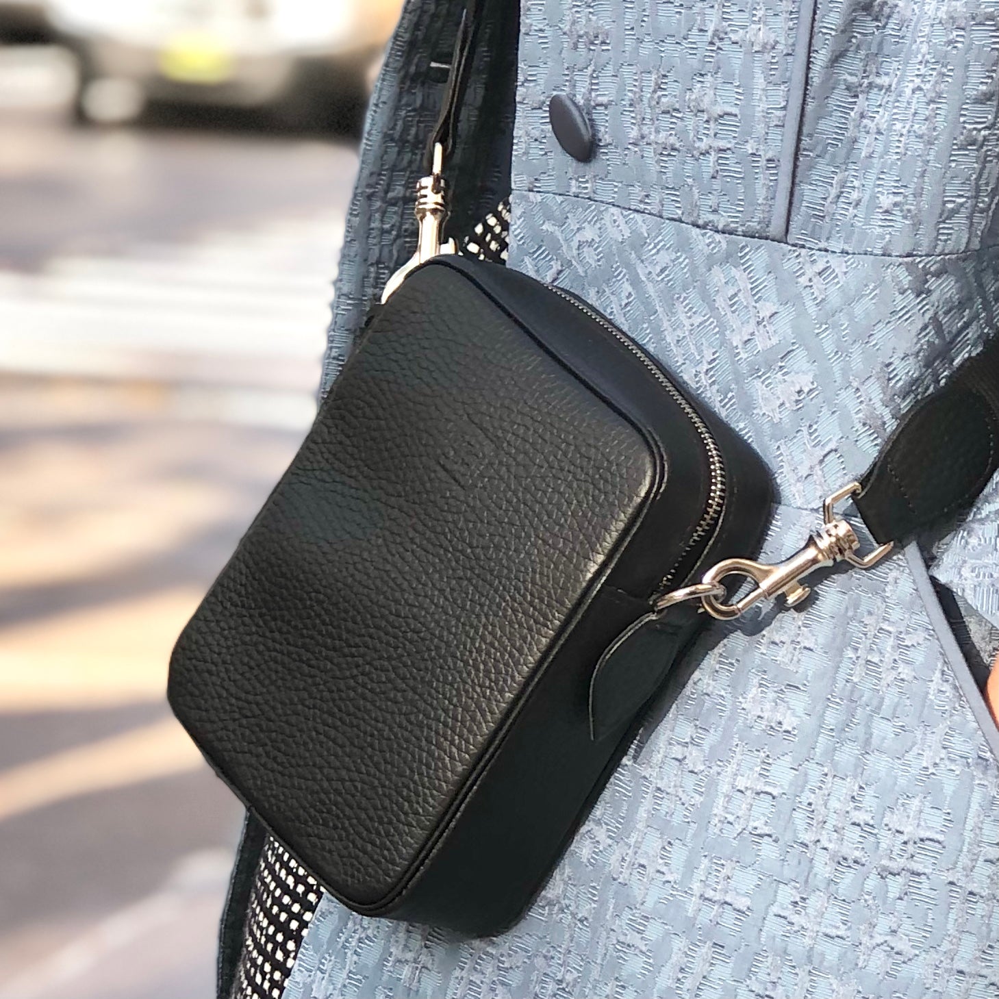 Schönbrunn Cross-Body Pouch - Black