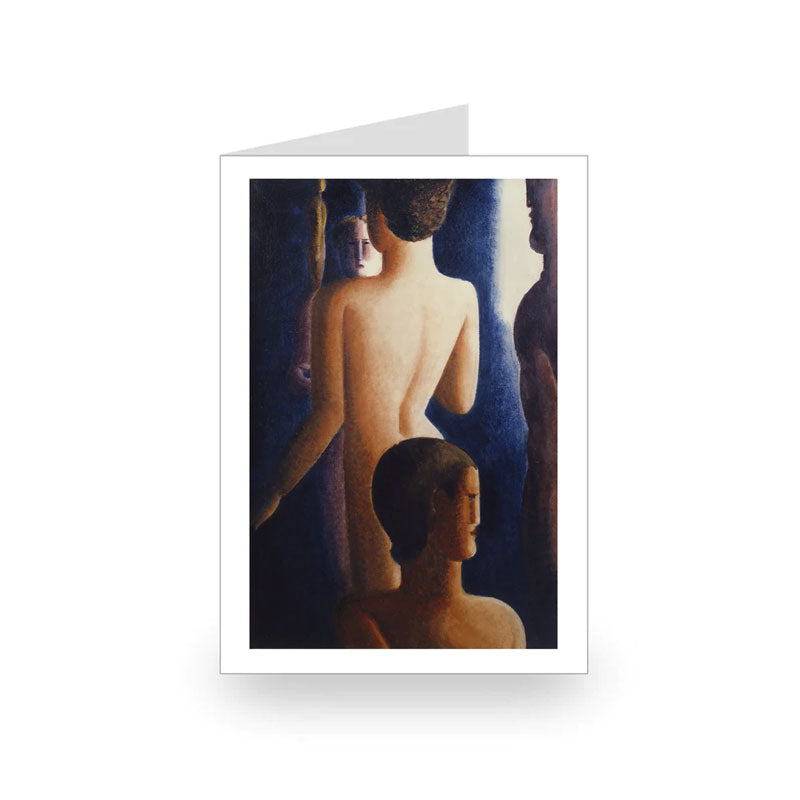 Oskar Schlemmer: Five Nudes, 1929 [Single Card]