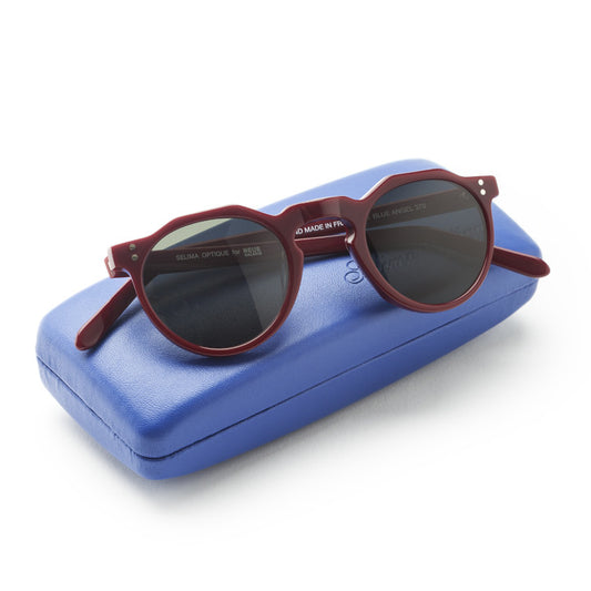 Blue Angel Sunshades in Burgundy