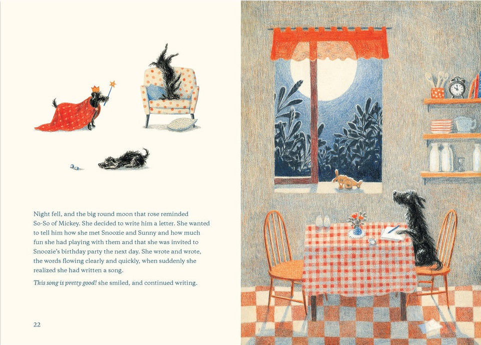 Snoozie, Sunny, and So-So Inner Page