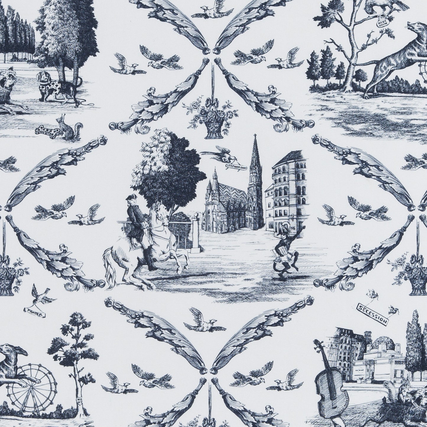 Toile de Vienne Napkins