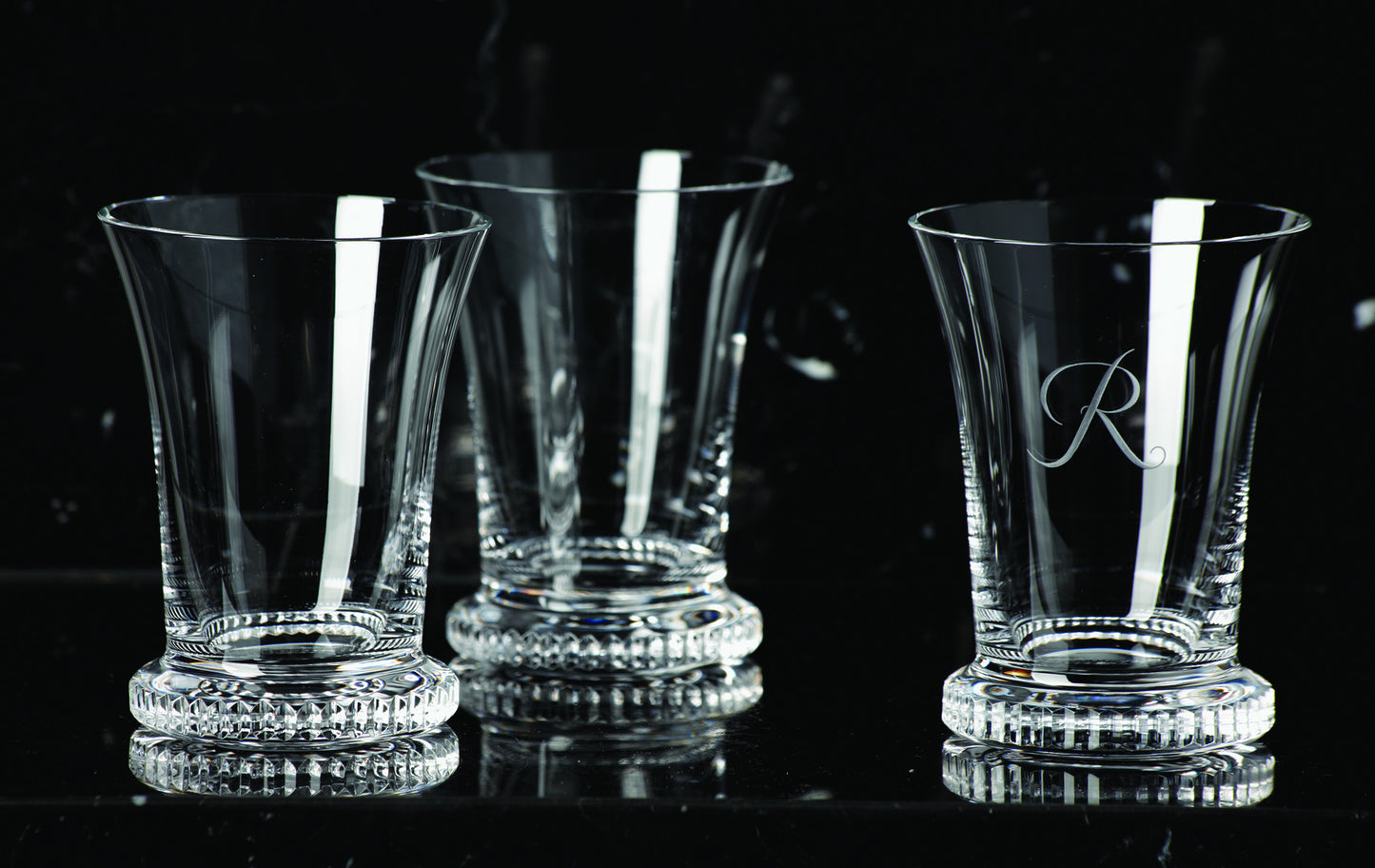 Biedermeier Crystal Wedding Beaker
