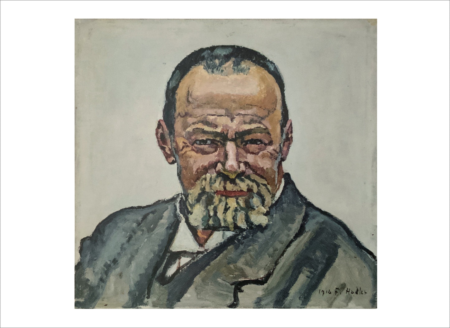 Ferdinand Hodler: Self-Portrait [Postcard]