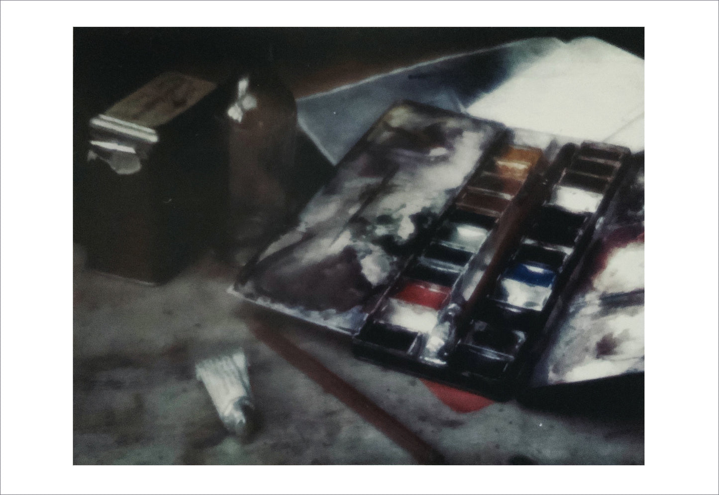 Heinrich Kühn: The Painter’s Table [Postcard]
